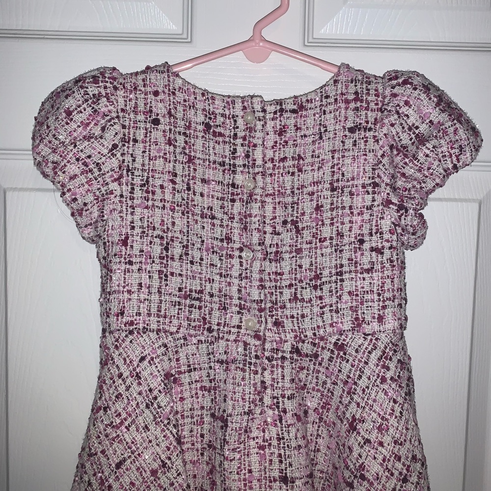 Janie and Jack Purple/Pink Shimmer Dress - Picture 7 of 12